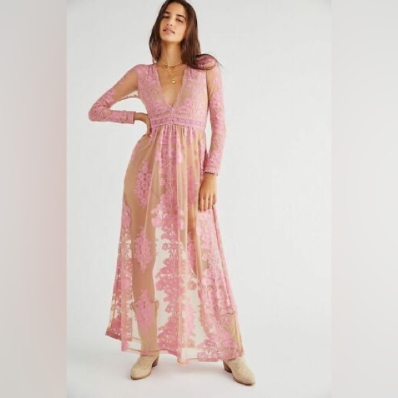 Free People x For Love & Lemons Temecula Maxi Dress - Picture 2 of 12